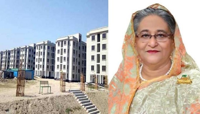 ১০০১ টাকায় ফ্ল্যাট পেলো ৬০০ পরিবার