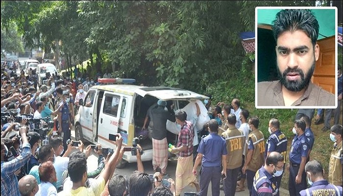 কবর থেকে তোলা হলো রায়হানের লাশ