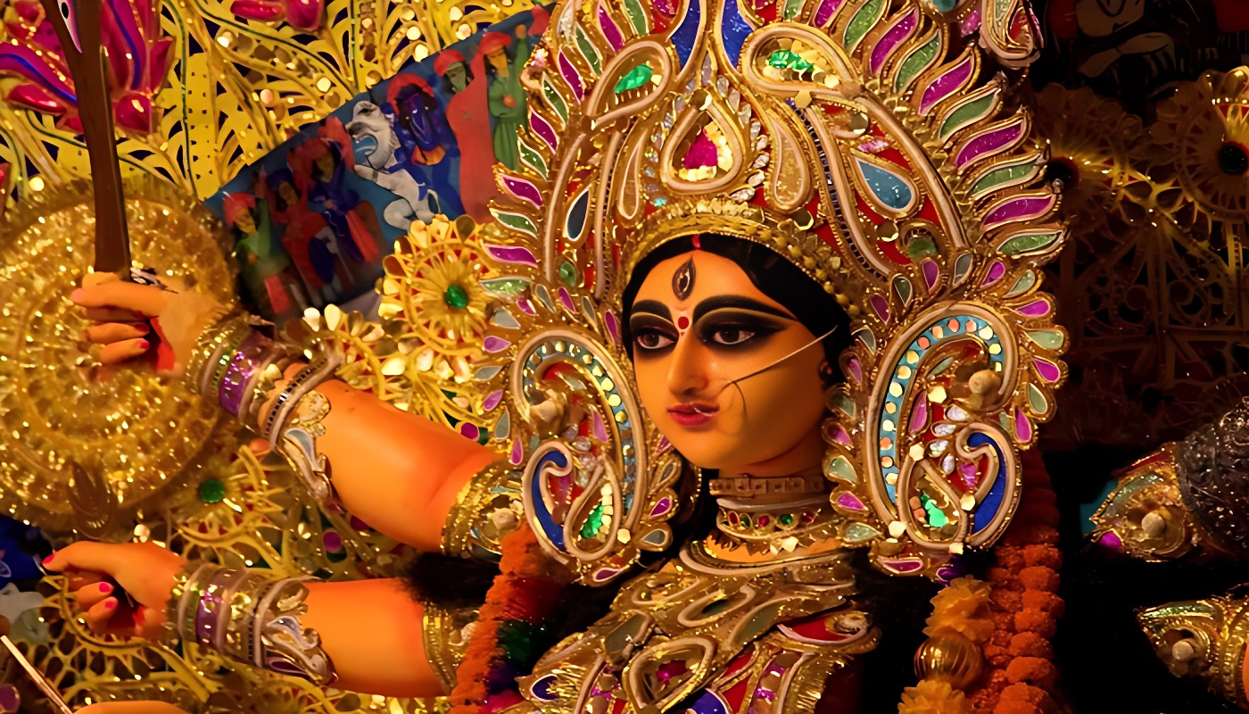 ষষ্ঠীর মধ্য দিয়ে দুর্গোৎসব শুরু