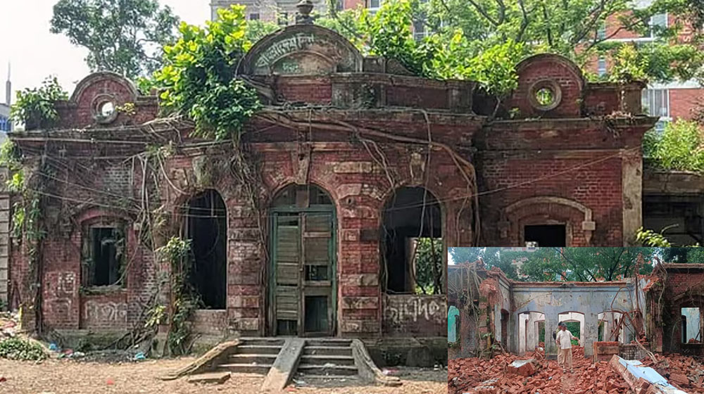 সত্যজিৎ রায়ের পূর্বপুরুষের স্মৃতিবাহী বাড়ি ভাঙছে শিশু একাডেমি