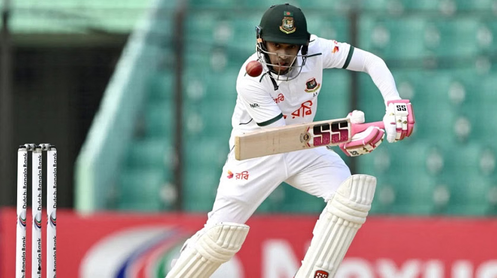 শততম টেস্টে ১ রানের অপেক্ষায় মুশফিক, শক্ত অবস্থানে বাংলাদেশ