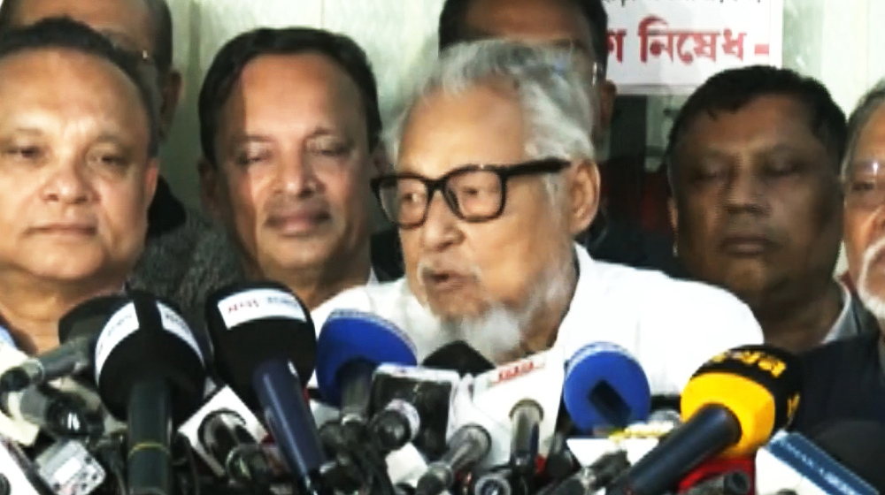 নির্বাচন নিয়ে কেউ অভিযোগ করলে, তা প্রমাণের দায়িত্বও তাদের: নজরুল ইসলাম
