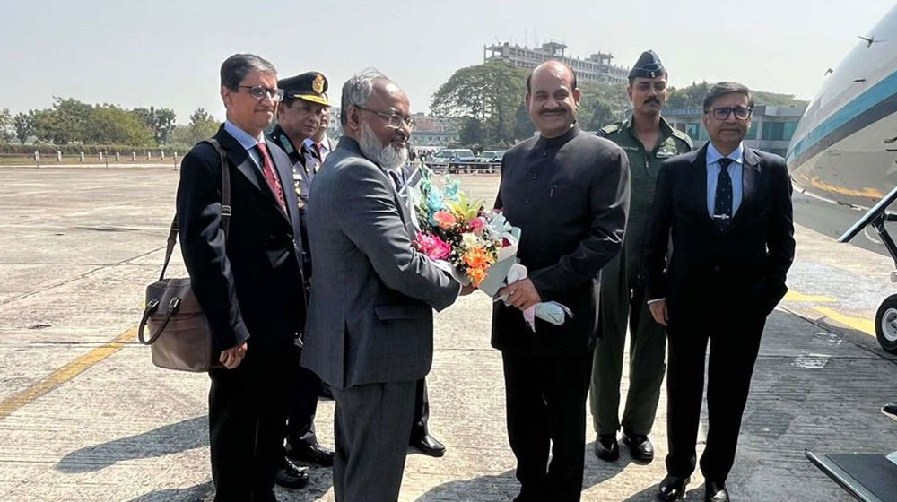 ভারতের লোকসভার স্পিকার ও পররাষ্ট্র সচিব ঢাকায়