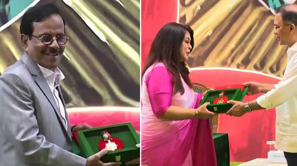 স্বাধীনতা পদক পেলেন হানিফ সংকেত ও বশির আহমেদের মেয়ে