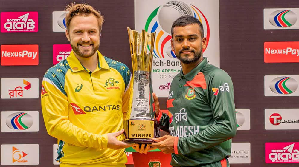 অস্ট্রেলিয়ার বিপক্ষে প্রথম ওয়ানডে শুরু, টস হেরে ব্যাটিংয়ে বাংলাদেশ