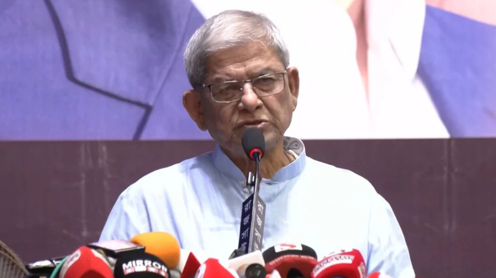 বিএনপি সরকার গণমাধ্যমের স্বাধীনতা নিশ্চিতে প্রতিজ্ঞাবদ্ধ: মির্জা ফখরুল
