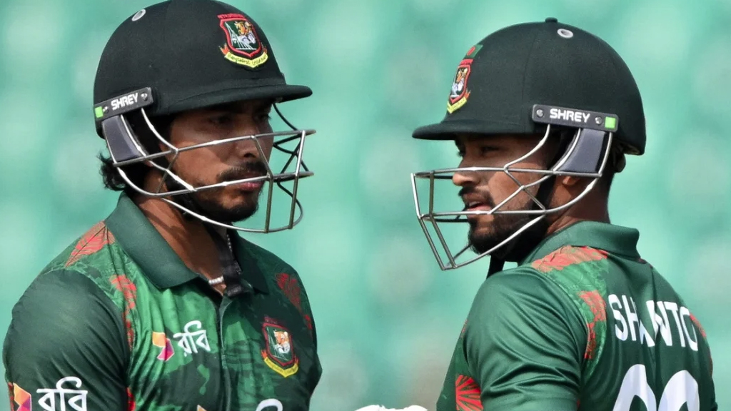 সৌম্য-শান্ত-তানজিদের ব্যর্থতায় চাপে বাংলাদেশ