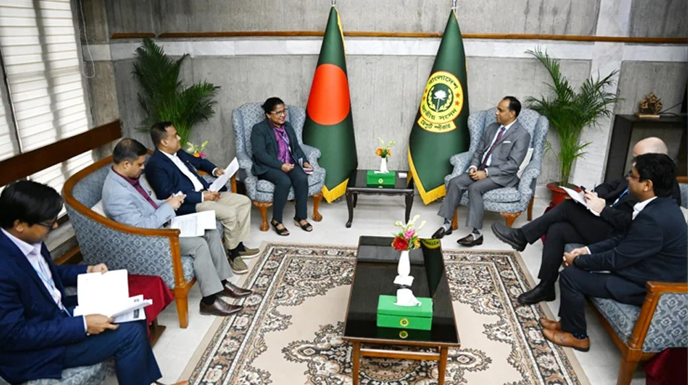 ডেপুটি স্পিকারের সঙ্গে ইউএনডিপি প্রতিনিধিদলের সাক্ষাৎ