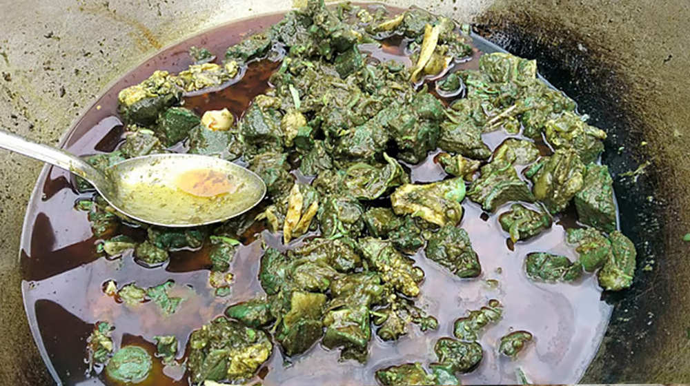 রান্নার পর মাংস সবুজ হয়ে যায় কেন?
