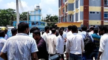 ভোলায় তোফায়েলের জানাজাস্থলে ছাত্রদল-যুবদলের বিক্ষোভ