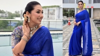 নীলের আভায় রাজকীয় অপু বিশ্বাস