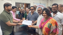 'আরমান-মুক্তি' প্যানেলের মনোনয়নপত্র জমা দিলেন বাপ্পারাজ