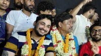 চলচ্চিত্র শিল্পী সমিতির সভাপতি শিবা সানু, সম্পাদক জয় চৌধুরী
