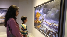 আলিয়ঁস ফ্রঁসেজ দ্য ঢাকায় জাকিয়া খান চন্দনার তৃতীয় একক শিল্পপ্রদর্শনী শুরু