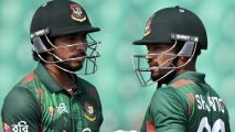 সৌম্য-শান্ত-তানজিদের ব্যর্থতায় চাপে বাংলাদেশ