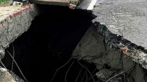 চাঁদপুরে মতলব সেতুর সংযোগ সড়কে ফের ধস