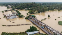 বন্যা ও পাহাড় ধসে মৃত্যু বেড়ে ৪৪, ক্ষতিগ্রস্ত ১০ লাখের বেশি মানুষ