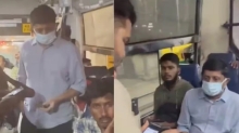 যাত্রীবেশে বাস ভ্রমণে মন্ত্রী, ভাঙতি না থাকায় নামিয়ে দিলেন কন্ডাক্টর