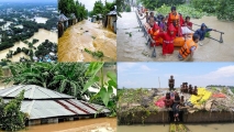 বন্যায় প্রাণহানি বেড়ে ৫৪, দেড় লাখ পরিবার পানিবন্দি