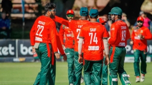 জিম্বাবুয়েকে হারিয়ে সিরিজে সমতায় বাংলাদেশ
