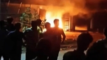 চাঁপাইনবাবগঞ্জে টিসিবির গুদাম আগুন, নেভাতে গিয়ে ভ্যানচালকের মৃত্যু