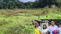 কমলগঞ্জে ফলবাগান উচ্ছেদ, উঠছে অনিয়মের অভিযোগ