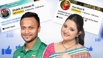 সাকিব আল হাসানকে ছাড়িয়ে শীর্ষে চিত্রনায়িকা পরীমনি